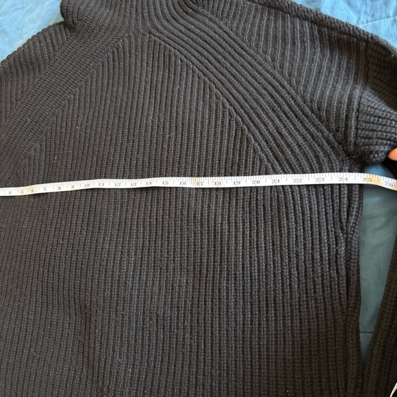 Naadam Cashmino Oversized Ribbed Turtleneck Wool Cashmere Size Small - Picture 8 of 12